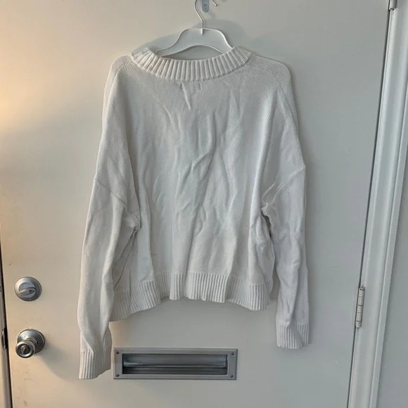 Quince 100% Organic Cotton Cropped Cardigan size XL - Picture 4 of 5